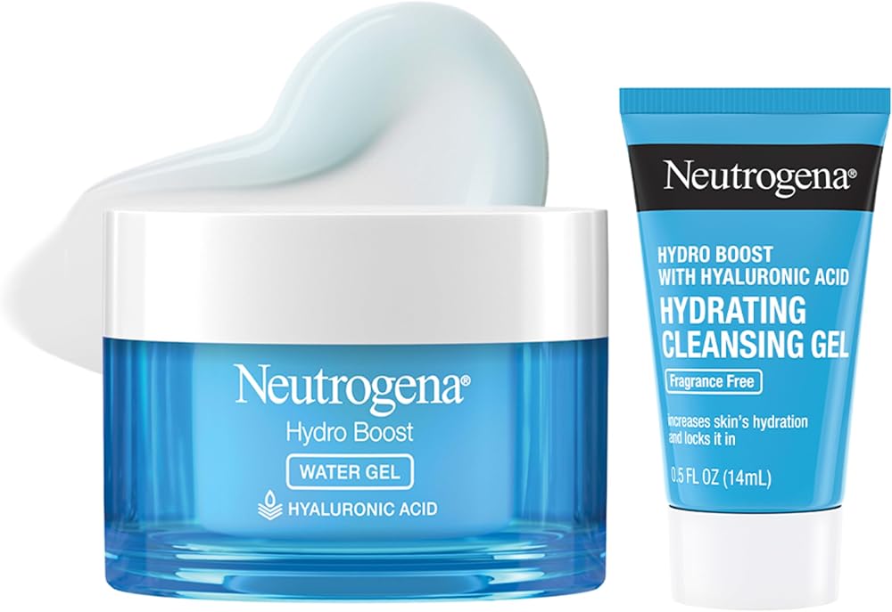 Neutrogena Hydro Boost Water Gel + Trial Cleanser - Personal Care