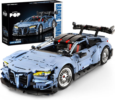 M4 Building Car Set,1:10 Champion Racing Car Building Block-2280PCS