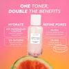 Glow Recipe PHA + BHA Face Toner, Korean Exfoliating Toner for Pores, Gentle Chemical Exfo - Image 4