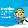 Colgate Minions Kids Battery Powered Toothbrush, Extra Soft Bristles - Image 2