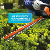 BLACK+DECKER 20V MAX Cordless Hedge Trimmer, Battery and Charger Included, 22 Inch Steel B - Image 4