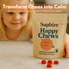 SAPHIRE HAPPY CHEWS Saffron Gummies for Kids, Sugar-Free, 60 Gummies - Image 2