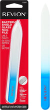 Revlon Bacteria Shield Glass Nail File, Blue, 1 Count