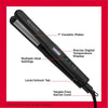 REVLON Perfect Heat Triple Ceramic Flat Iron, 1" Plates - Image 4