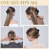 LuSeren Hair Clips for Women 4.3 Inch Large Hair Claw Clips for Women Thin Thick Curly Hai - Image 4