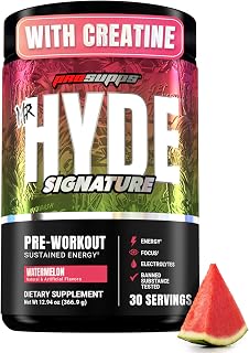 ProSupps Mr. Hyde Signature Pre Workout Powder with Creatine, Watermelon