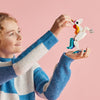 LEGO Creator 3 in 1 Magical Unicorn Toy, Transforms to Seahorse to Peacock, Rainbow Animal - Image 4