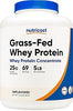 Nutricost Grass-Fed Whey Protein Concentrate (Unflavored) 5LBS