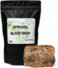 Traditional African Black Soap, Raw Organic Natural Soap Bar, 1 Pound, Handmade in Ghana w - Image 1