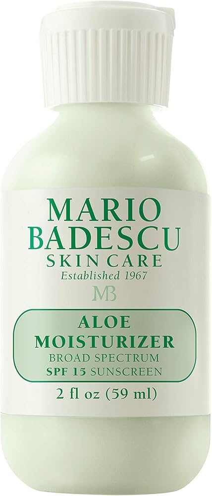 Mario Badescu Collagen Face Moisturizer for Women and Men with SPF 15 for Combination & Sensitive Skin, Daytime Moisturizer Face Cream with Collagen & Cottonseed Oil