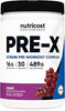 Nutricost Pre-X Extreme Pre-Workout Powder Complex (Grape) 30 Servings