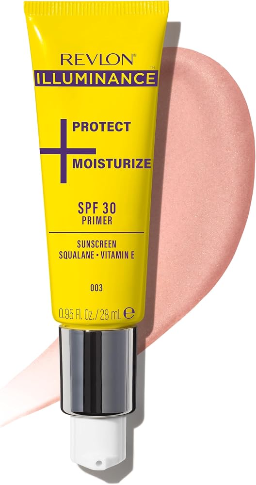 Revlon Illuminance Protect + Moisturize SPF 30 Makeup Primer, 0.95 fl oz