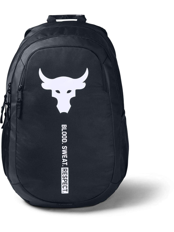 Under Armour Project Rock Brahma Backpack (BLACK/WHITE (001))