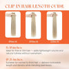 Sunny Hair Clip in Hair Extensions Real Human Hair Double Weft Remy Hair Clip in Extension - Image 4