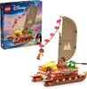 LEGO Disney Moana's Adventure Canoe Building Toy Set - Pretend Play Toy Boat for Kids, Girls & Boys, Ages 6+ - Disney Gift Idea for Fans of Moana - 43270