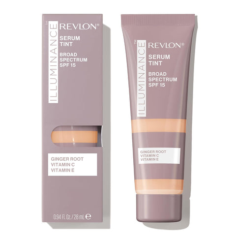 Revlon Illuminance Tinted Serum, Triple Hyaluronic Acid, Evens Out Skin Tone Over Time - Light Natural (0.94 Fl Oz)