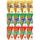 Variety Pack Sweet Corn Baked Snack Sticks Pretz - 3 Exciting Flavors: Sweet Corn, Pizza, Sour Cream & Onion - 1.09 Ounce, 4 Packs of Each Flavor - Total 12 Packs - Delicious and Crunchy Snack Sticks