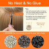 Full Shine Itip Human Hair Extensions, Brown Blonde Highlights 18 Inch - Image 3