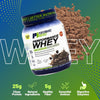 PERFORMANCE INSPIRED Whey Protein Powder – Natural Chocolate – 25G – 2lb - Image 4