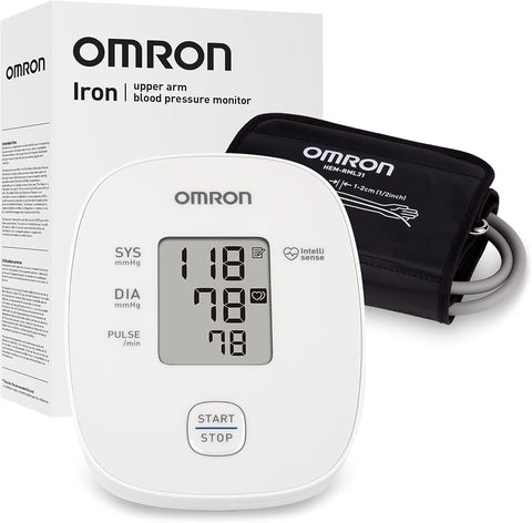 OMRON Iron Blood Pressure Monitor & Upper Arm Blood Pressure Cuff