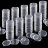 Yookeer 200 Pcs Coin Capsules for Penny, 19.1mm Coin Holder