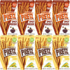 Baked Snack Sticks Variety Pack, 8-Pack, 4 Each of Spicy Barbeque & Sweet Corn, 1.09 oz Individual Snack Sticks, Crunchy & Savory, Perfect for Kids and Adults
