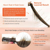 Sunny Hair Clip in Hair Extensions Real Human Hair Brown Natural Blend - Image 5