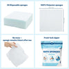 Scrubzz Disposable Rinse Free Bathing Wipes - 25 Pack - All-in-1 Single Use Shower Wipes,  - Image 3