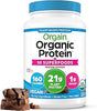 Orgain Organic Vegan 21g Protein + Superfoods Powder, Chocolate, 2.02lb