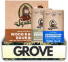 Dr. Squatch Soap Wood Barrel Bourbon Scent – Bundle with Dr Squatch Deodorant Fresh Falls and Birch Breeze – Odor-blocking formula with probiotics, and skin-nourishing moisturizers –Gift Set (4 Items)
