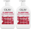Olay Face Wash, Daily Facial Cleanser with Niacinamide, Peptides & Glycerin - Clarifying,  - Image 5