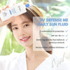 Makeprem Defense Me Daily Vegan Sun Fluid Non-greasy Calming Hydrating SPF 50+PA++++ Sunbl - Image 3