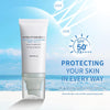 2 Pcs 𝐶𝑒𝑛𝑡𝑒𝑙𝑙á Sunscreen SPF50 PA++++, Hyalu Cica Water-Fit Sun Serum, Cen-tella Madagasca - Image 3