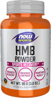 NOW Sports, HMB (β-Hydroxy β-Methylbutyrate) Powder, Sports Recovery*, 90g
