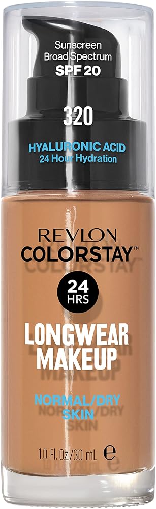 Revlon Colorstay Longwear Makeup Normal/Dry, 320 True Beige, 1 fl oz