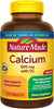Nature Made Calcium 600 mg with Vitamin D3 for Bone Support, 220 Tablets - Image 1