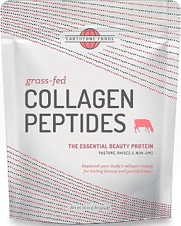 Earthtone Foods Grass-Fed Collagen Peptides Unflavored 16 oz 454 g