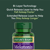 Nature's Bounty Melatonin 5mg Dual Spectrum, 60 Bi-Layer Tablets - Image 3