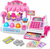 Ice Cream Shop Pretend Play Cash Register with Scanner, Money & Desserts 3+