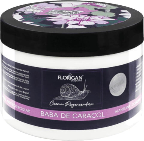 Florigan Baba de Caracol Regenerating Cream with Allantoin, Collagen and Elastin, 350g - Personal Care