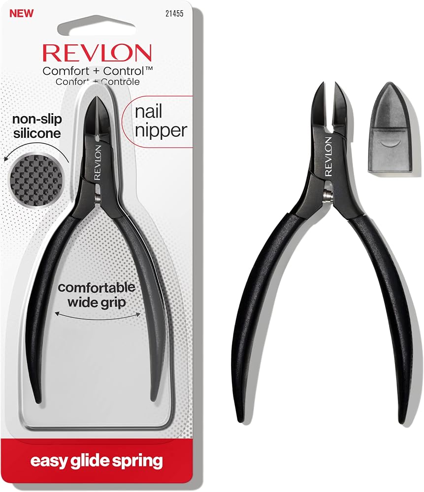 Revlon Comfort + Control Nail Nipper, 1 Count