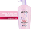 L'Oreal Paris Elvive Glycolic + Gloss Shine Boosting Conditioner, Cleanses and Smooths Dul - Image 3