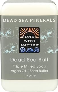 Only Natural One with Nature Dead Sea Mineral Dead Sea Salt Soap, 7 Ounce - Personal Care
