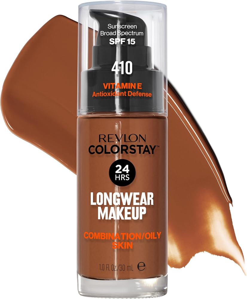 Revlon Colorstay Longwear Makeup Combo/Oily, 410 Cappuccino, 1 fl oz