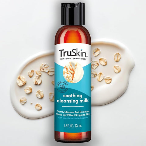 Truskin Soothing Cleansing Milk with Rice & Oat Milk, 5 fl oz - Personal Care