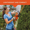 BLACK+DECKER Electric Hedge Trimmer, 17-Inch Corded 3.2 Amp, Dual Action, Reduced Vibratio - Image 4
