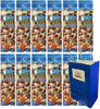 Big Top Deals USA 5.25x3.2x8 Blue Paper Gift Bag with Diamond Almonds Salt 'n Vinegar 1.5o - Image 1