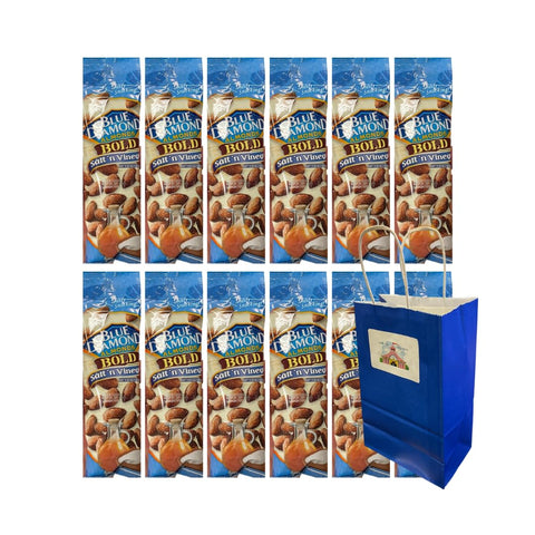Big Top Deals USA Salt 'n Vinegar Almonds 12 Pack Gift Bag