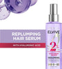 L'Oreal Paris Elvive Hyaluron Plump Moisture Plump Hair Serum for Dehydrated, Dry Hair wit - Image 3