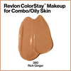 Revlon Liquid Foundation, ColorStay Face Makeup for Combination & Oily Skin, SPF 15, Mediu - Image 2